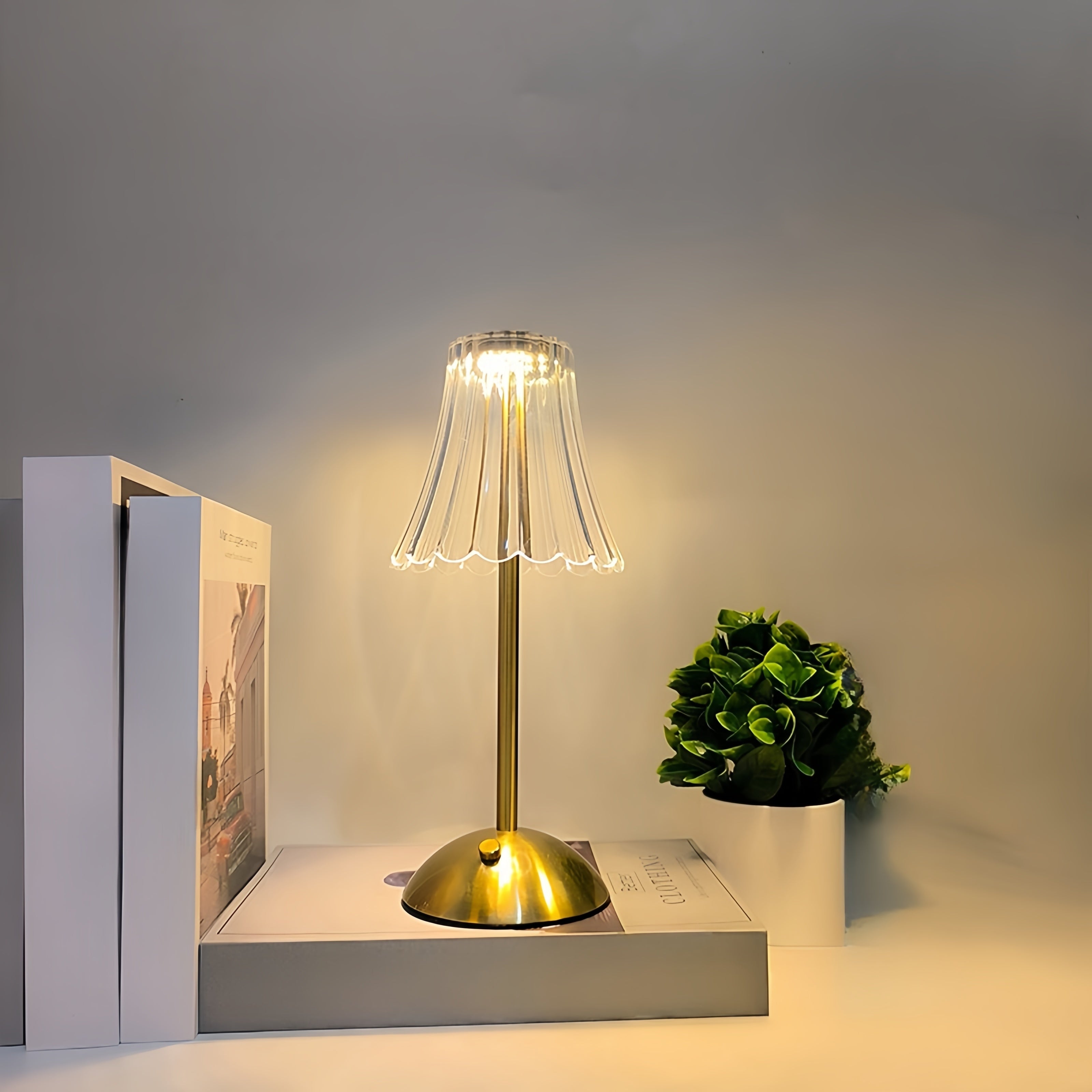 LumiGlow Tafellamp - Draadloze LED Verlichting met Touch