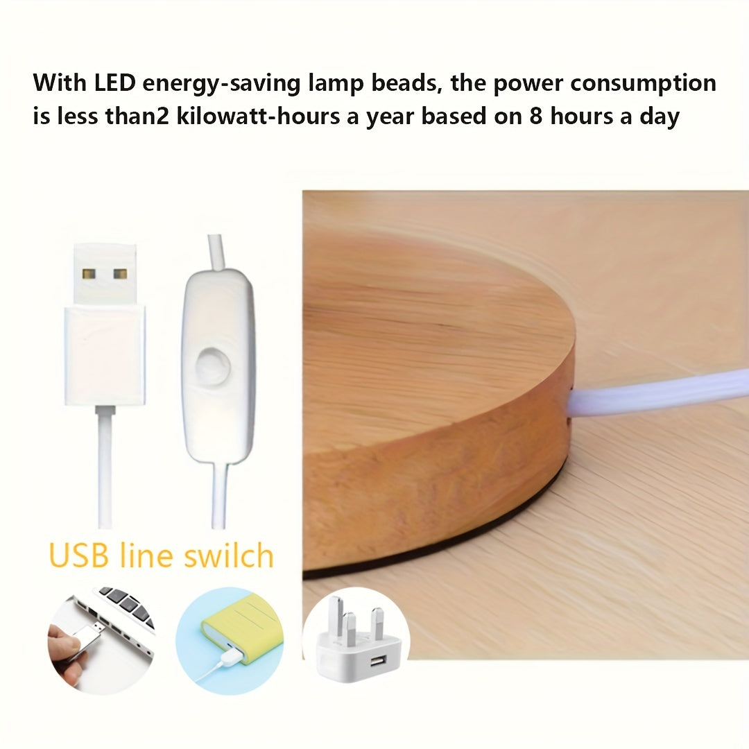 LumiCrystal - Luxe Kristallen Tafellamp met LED