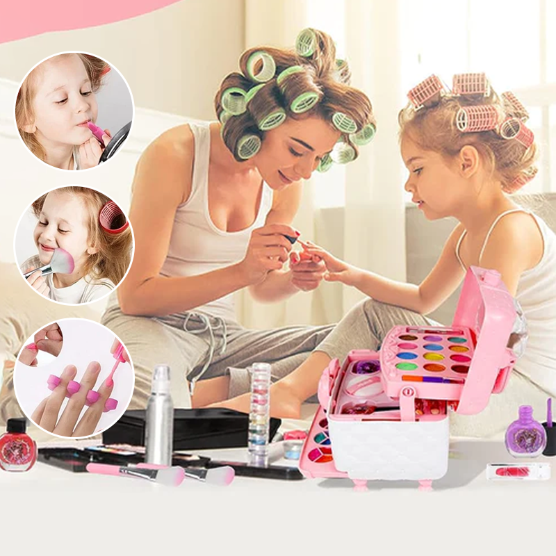 LittleGlam Set - Wasbare Make-up voor Kinderen