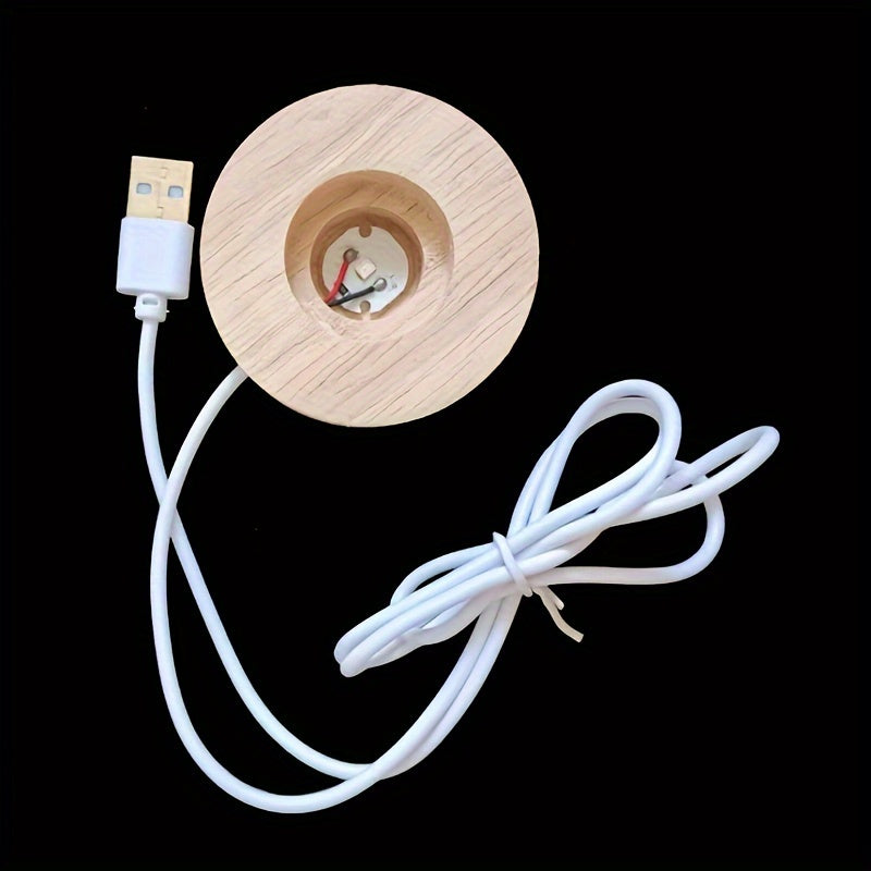 WolfLamp – 3D Wolf Sneeuwbol LED Nachtlamp