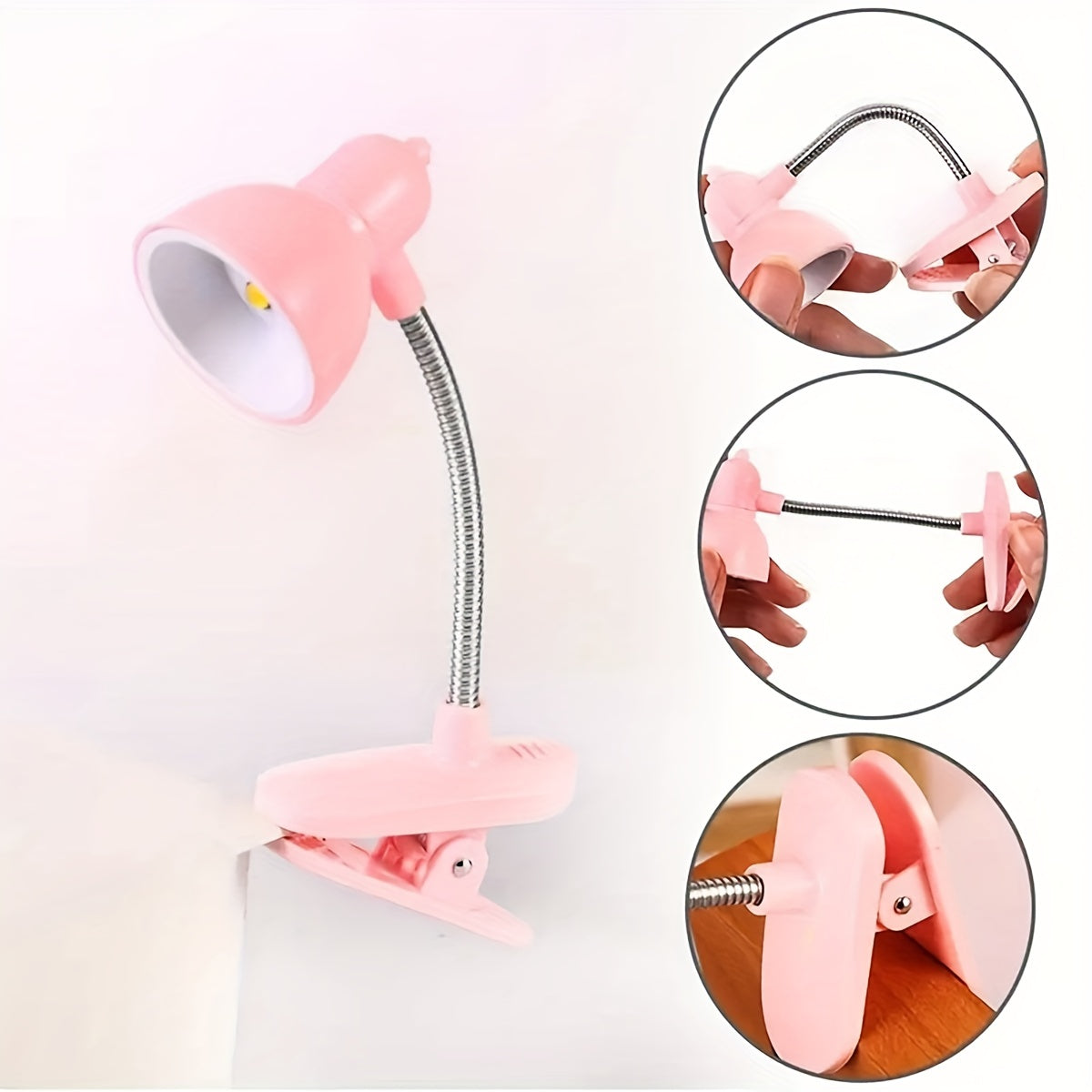 MiniGlow Lamp - Draagbare Clip-On Lezen Verlichting