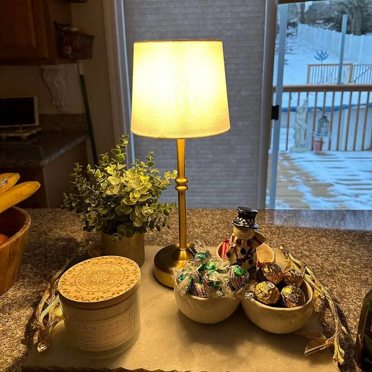 Retrolight - Draadloze Oplaadbare Retro Tafellamp