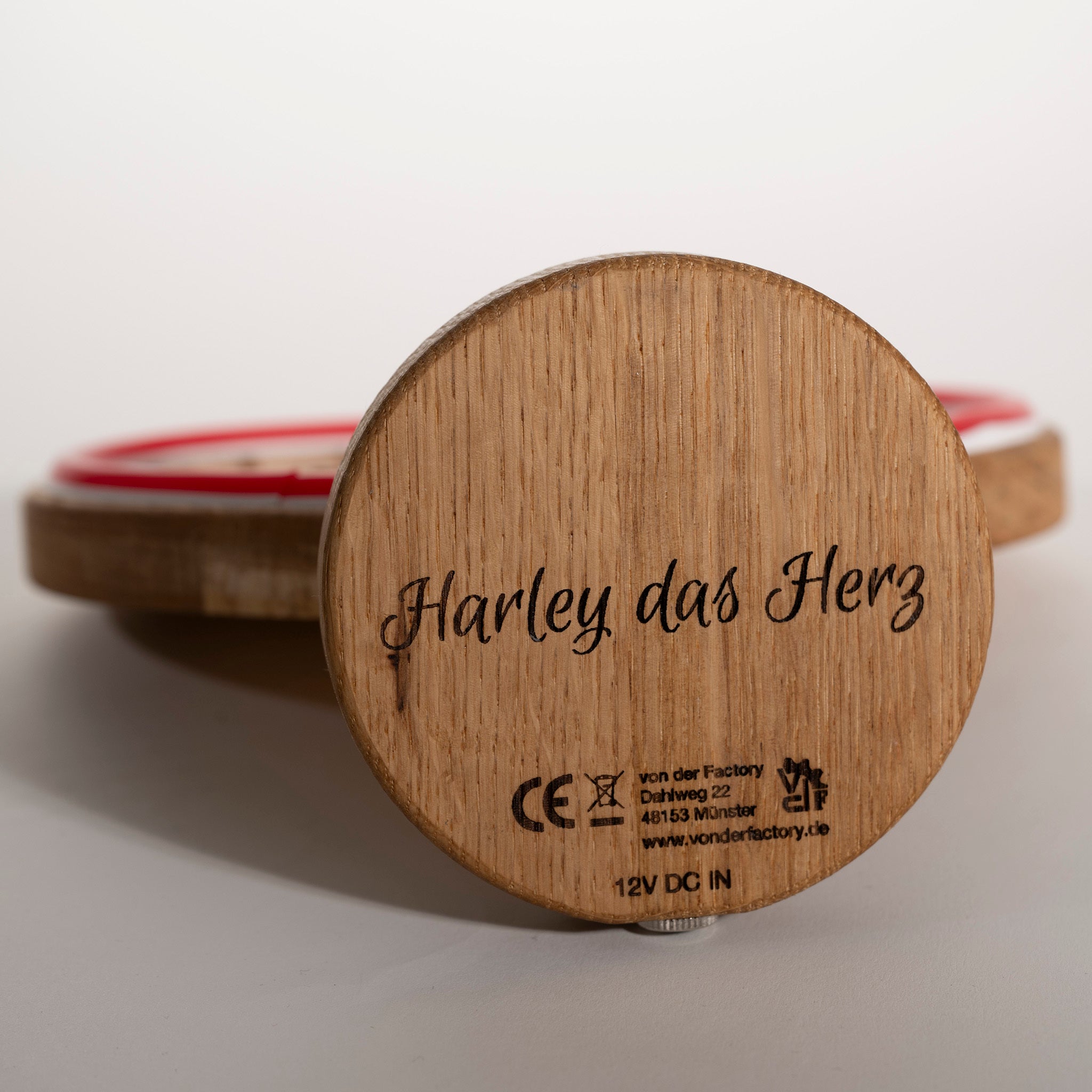 LoveGlow - Houten Neon Hart met Afstandsbediening