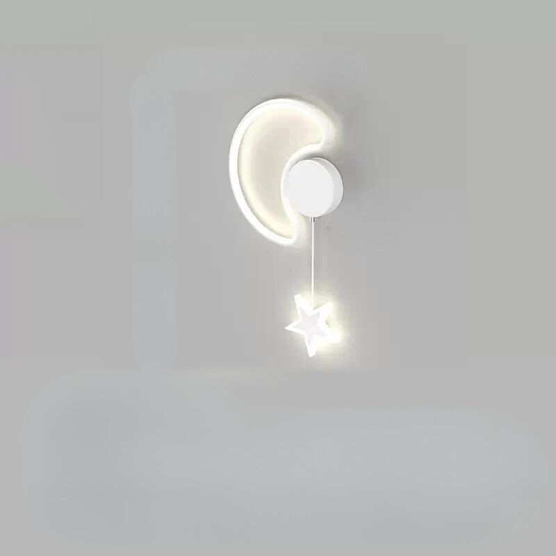 LumiDroom - Magische Wandlamp met Sterren en Maan