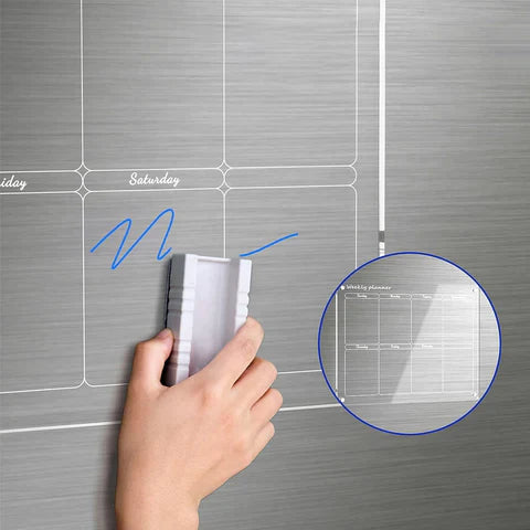 Calendly™ - Acryl Magnetisch Kalenderbord