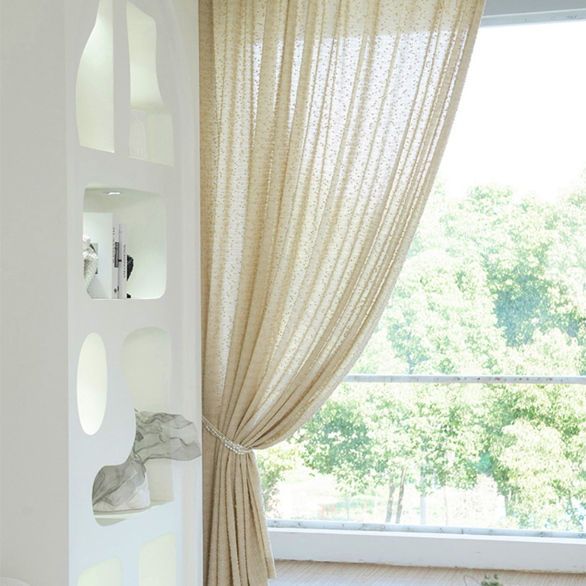 LuxeSoft Curtains - Stijlvolle Polyester Gordijnen voor Elke Kamer