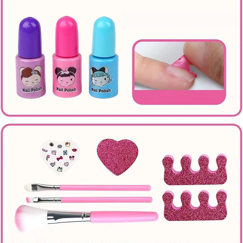 LittleGlam Set - Wasbare Make-up voor Kinderen