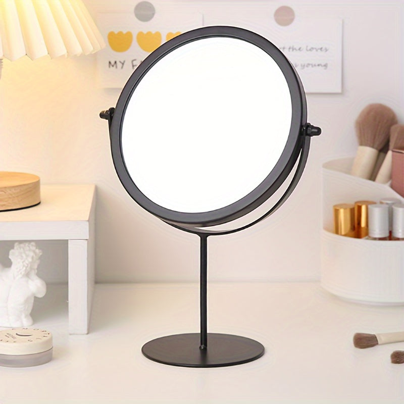 VintageGlow – Verstelbare Make-up Spiegel met IJzeren Frame