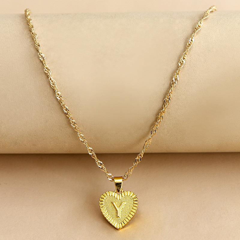 Amara - Elegante Gouden Hart Ketting