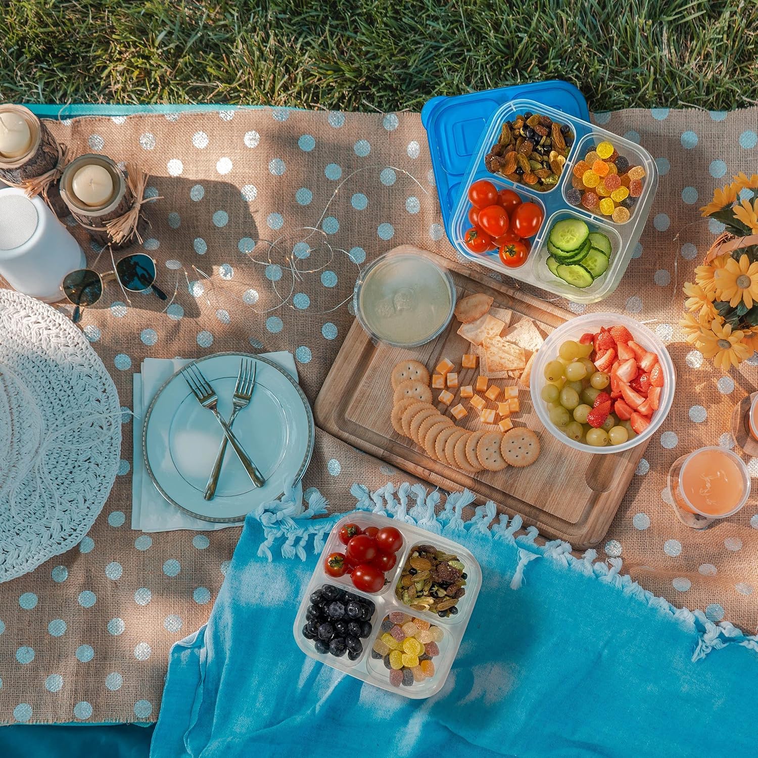 EcoMeal - Herbruikbare Bento Box Set 6 Stuks