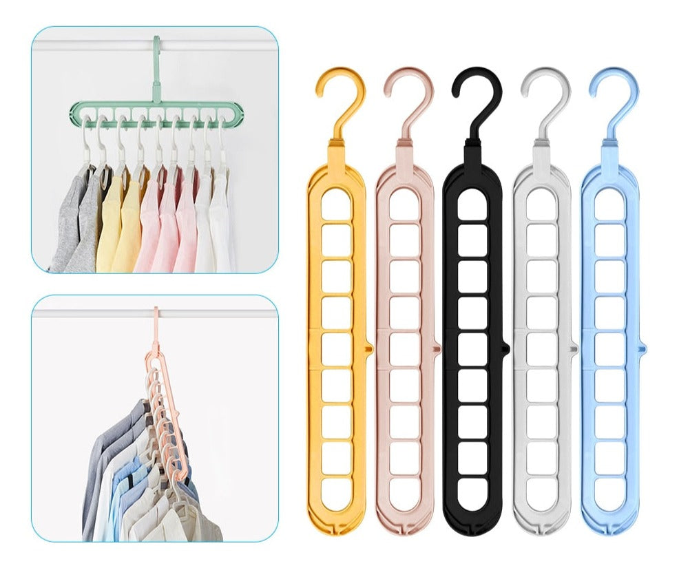SpaceSaver Hangers - Efficiënte Kledingorganisatie voor Jouw Kast