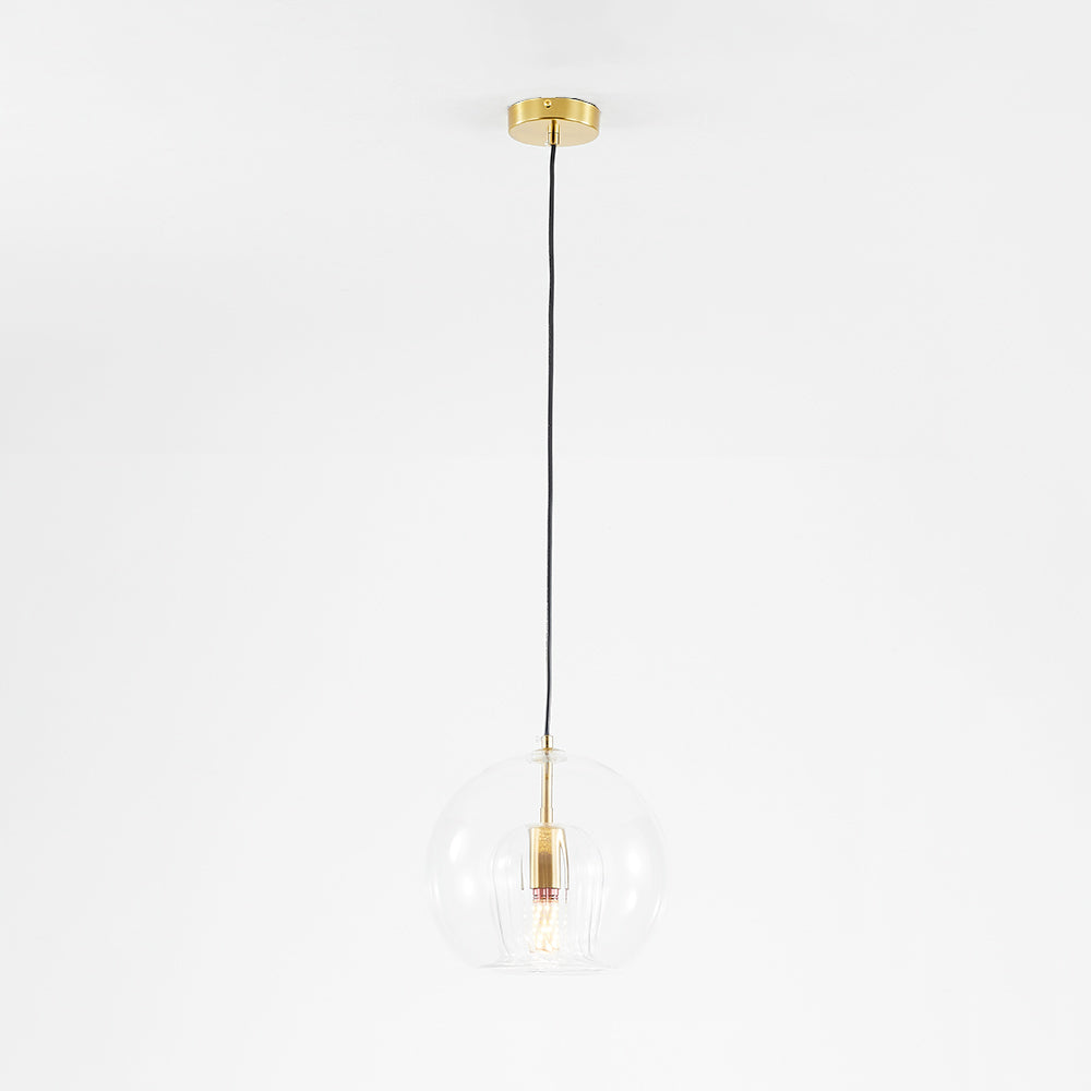 AmberGlow Pendant - Luxe Hanglamp voor een Sfeervolle Ambiance