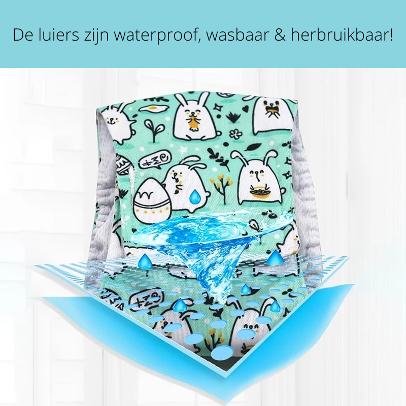 CleanPaw – Wasbare Hondenluier voor Zorgeloos Comfort