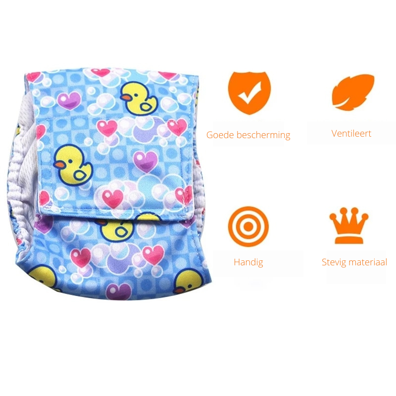 CleanPaw – Wasbare Hondenluier voor Zorgeloos Comfort