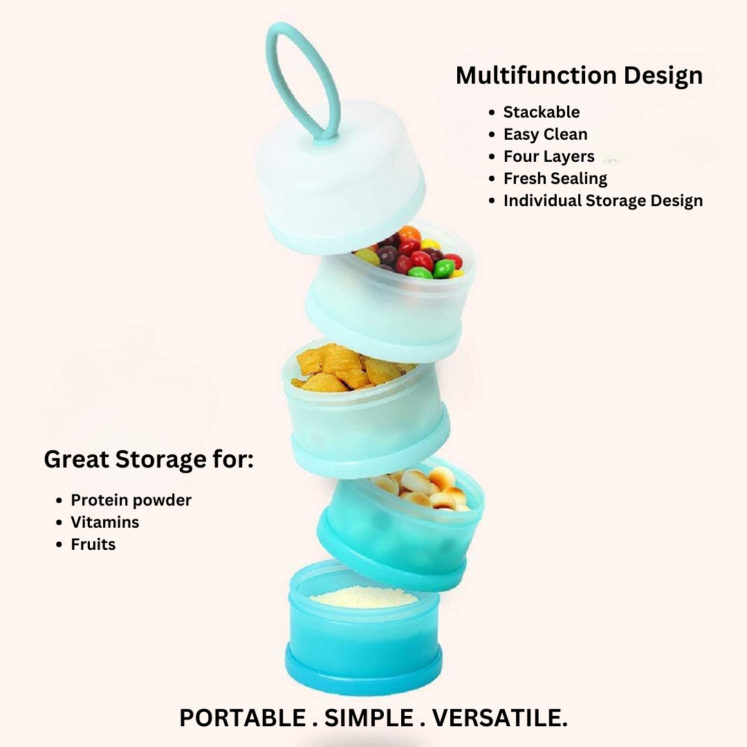 PortionMaster – Stapelbare Containers voor Perfecte Porties