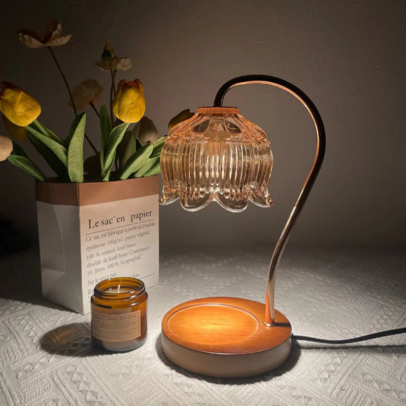 Vintage Charm Retro Nachtlamp – Tijdloze Elegantie voor Je Slaapkamer