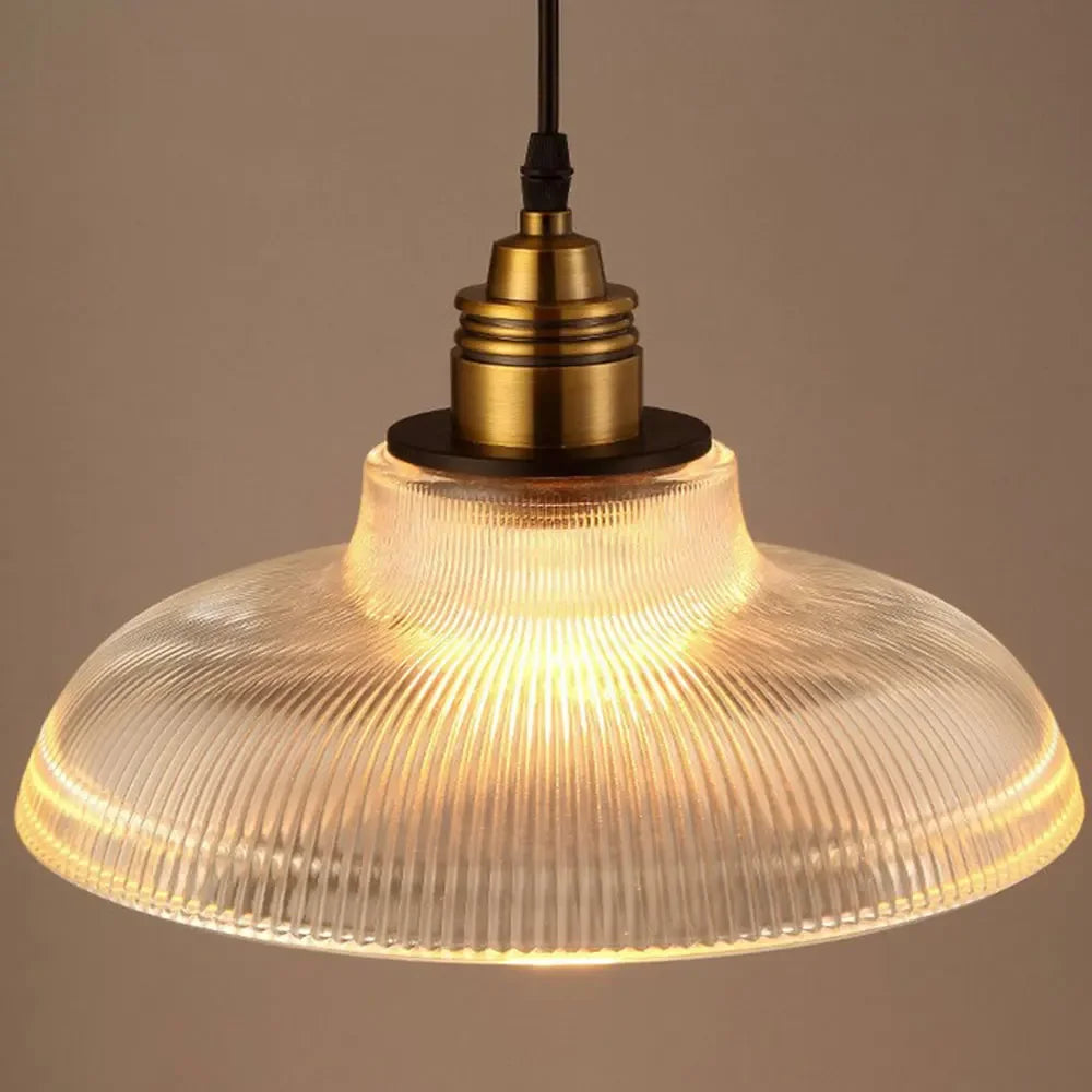 LumiAura Scandinavische Hanglamp – Vintage Elegantie in Glas