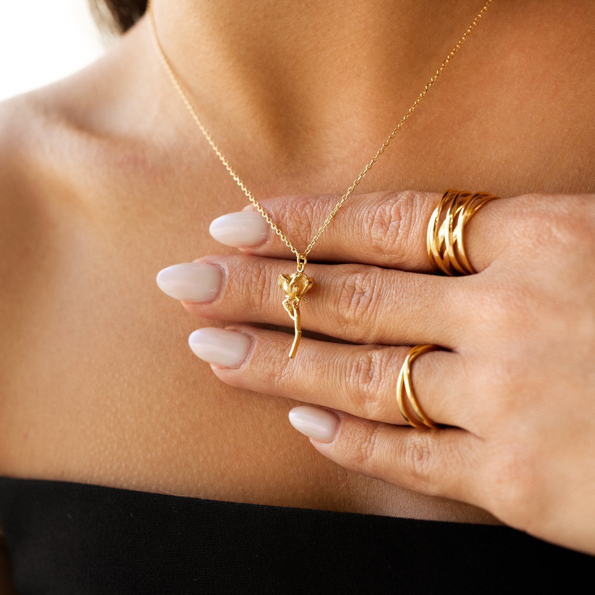 Elegante Vertakte Ring - Nora