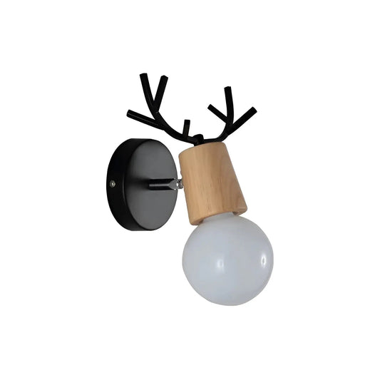 Nordic Glow Gewei LED Wandlamp – Elegant & Energiezuinig Design