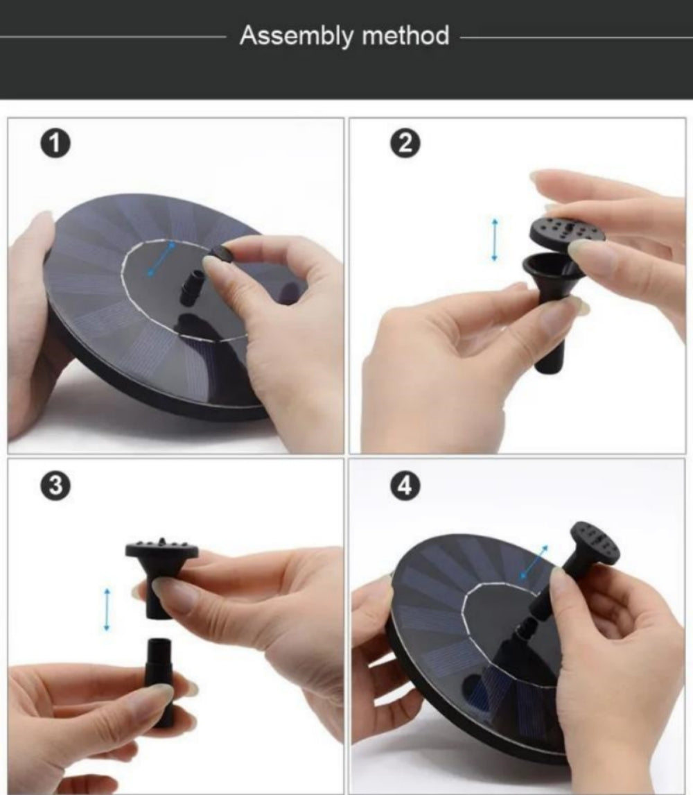 Flowbee – Elegante Solarfontein voor Tuinvogels