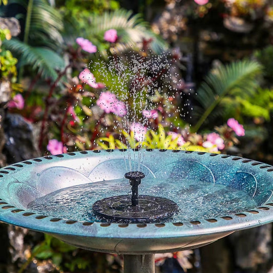 Flowbee – Elegante Solarfontein voor Tuinvogels