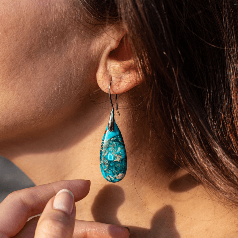 OceanGlow Earrings – Beschermende Energie van de Zee