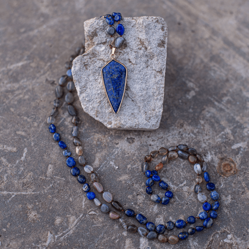 Aurealis Mala Necklace - Beschermende Sieraden voor Innerlijke Rust