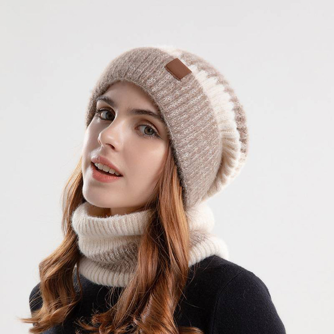 CozyWrap Set – Trendy Muts en Sjaal voor Winter