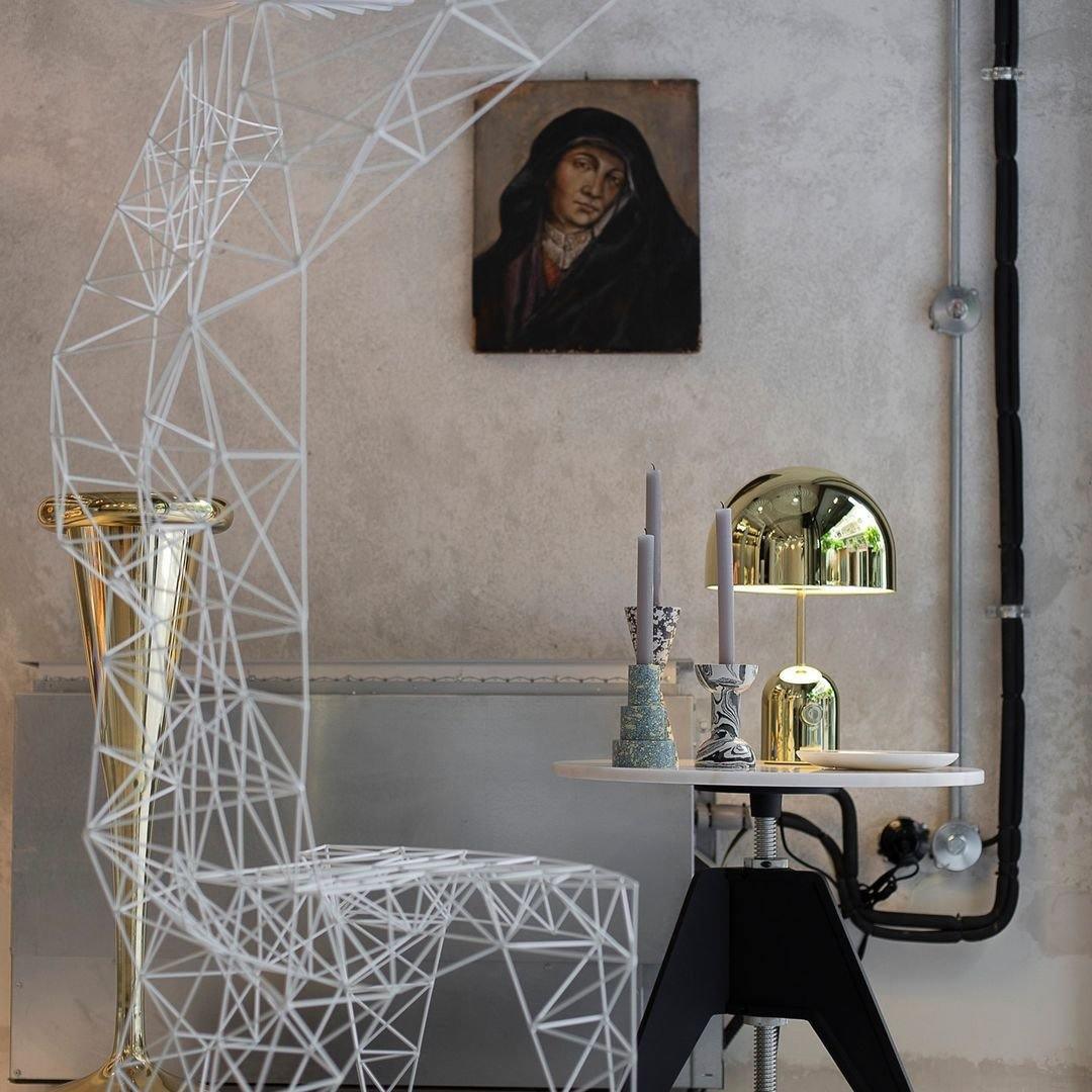 ChimeGlow Lamp - Klokvormige Elegantie voor Thuis