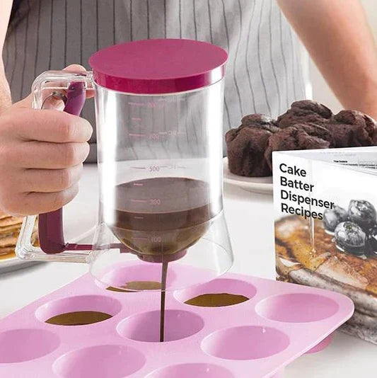 QuickServe Dispenser - Pannenkoeken & Cupcakes Gemakkelijk