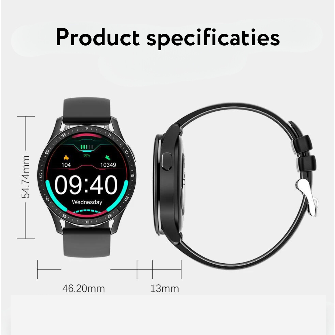 PowerPulse Elite - Stijlvol Sporthorloge voor Topprestaties