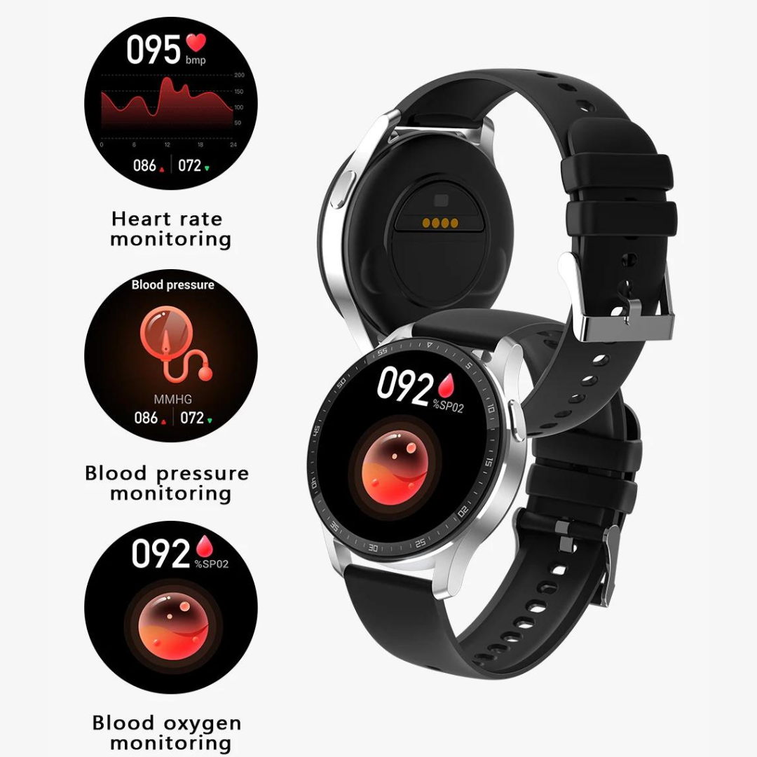 PowerPulse Elite - Stijlvol Sporthorloge voor Topprestaties