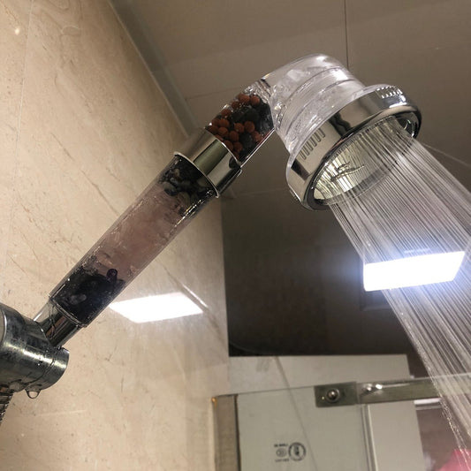 AquaPure – Luxe Douchekop met Mineraalfilter