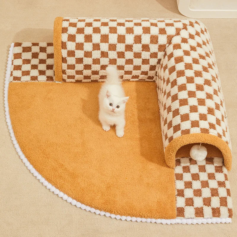 CozyCat Tunnel – Stijlvolle Speelplaats voor Katten