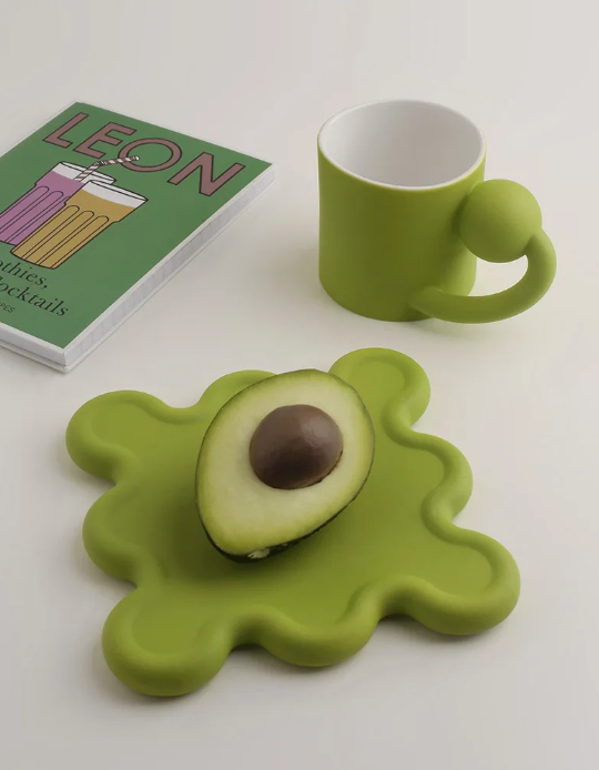 Marcia Cup Set – Elegante Porseleinen Kop en Bord