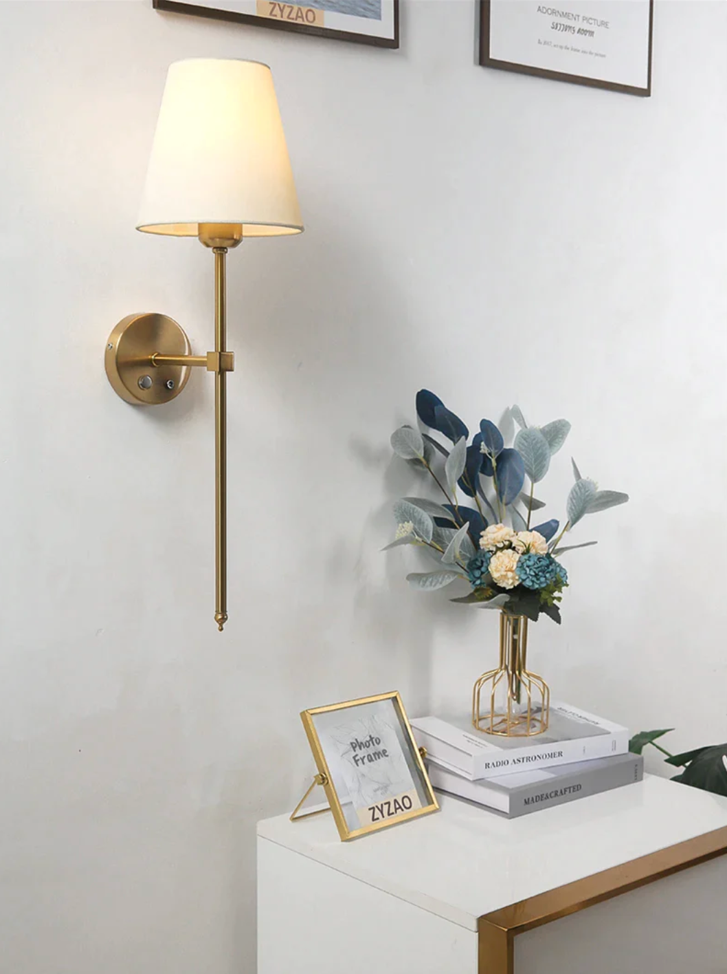 NovaGlow™ - Luxe Draadloze Muurlamp