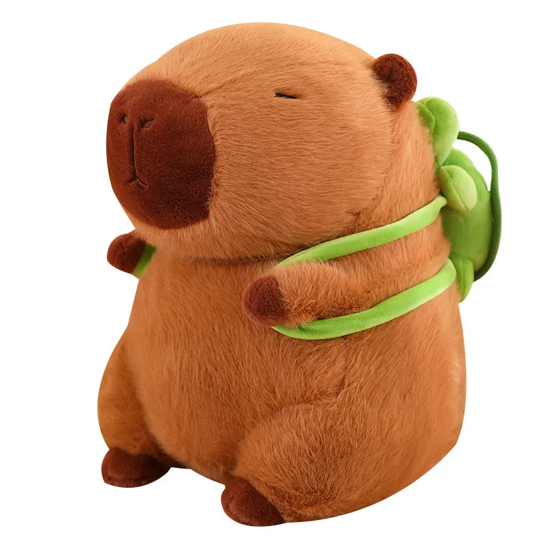 TurtleBuddy – Schattige Capybara met Rugzak