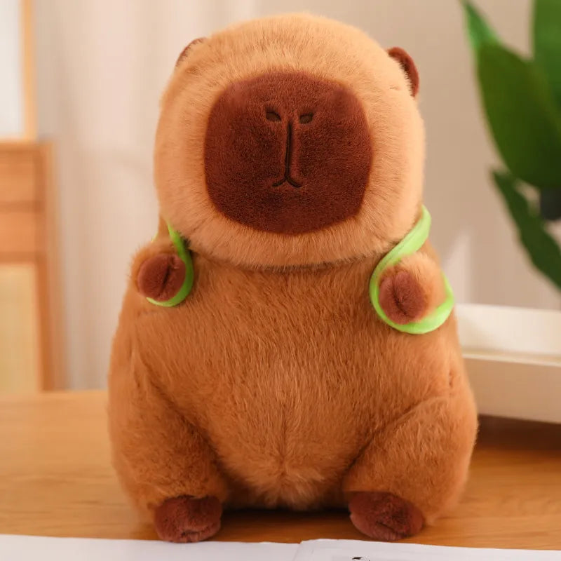 TurtleBuddy – Schattige Capybara met Rugzak