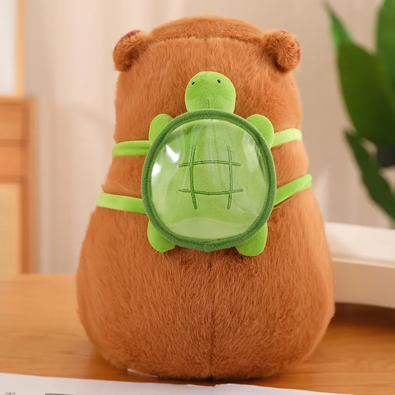 TurtleBuddy – Schattige Capybara met Rugzak