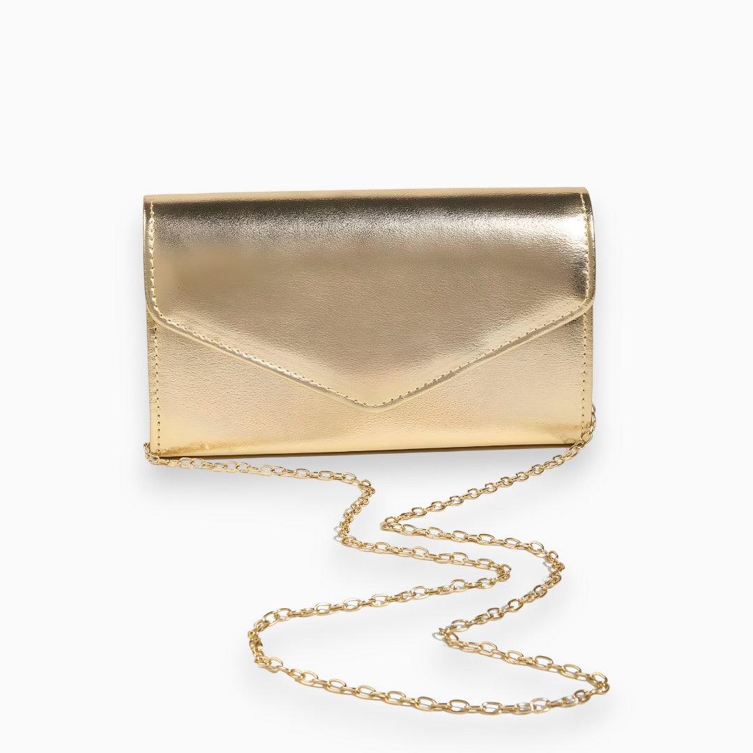 EleganceClutch – Modieuze Ruches Clutch Tas