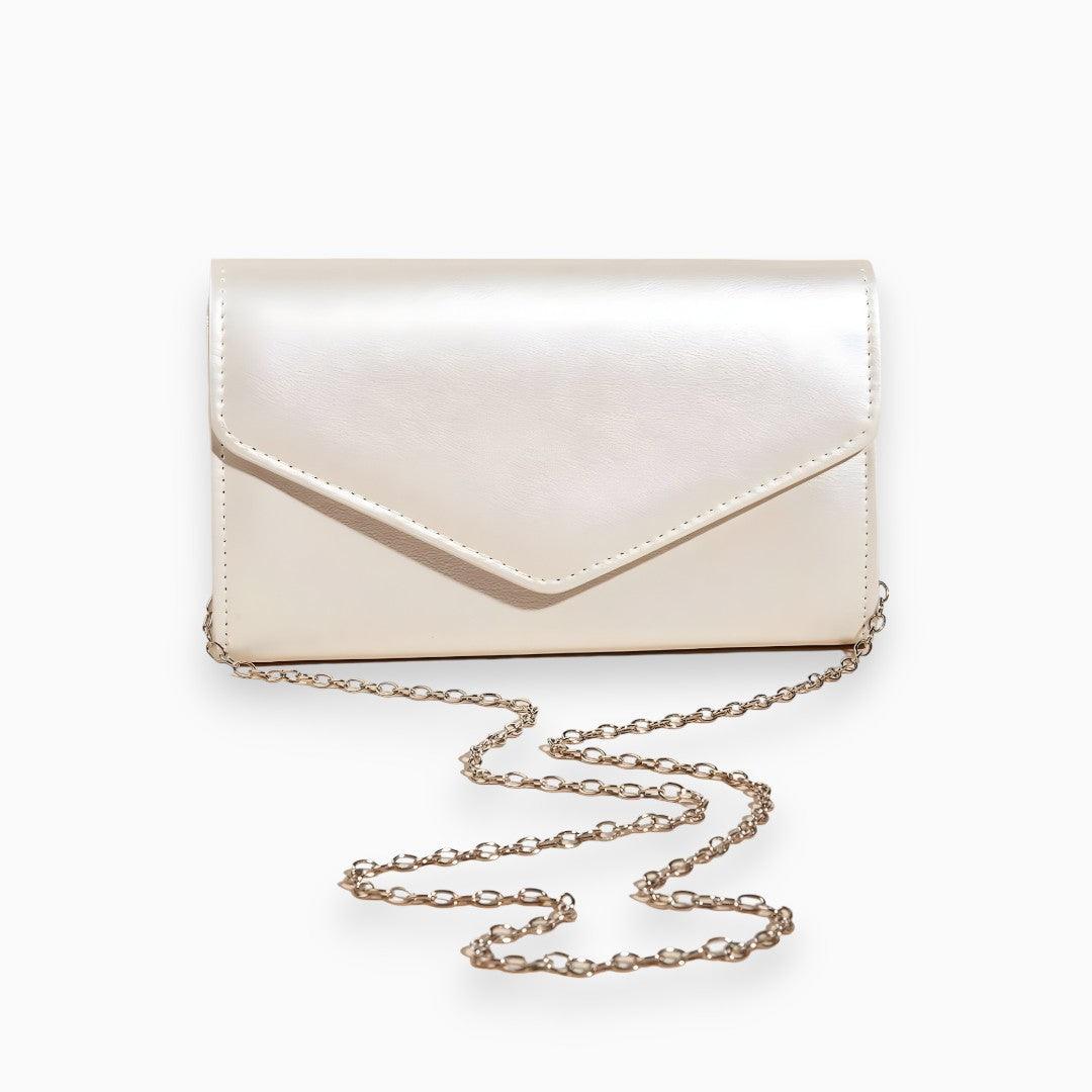 EleganceClutch – Modieuze Ruches Clutch Tas