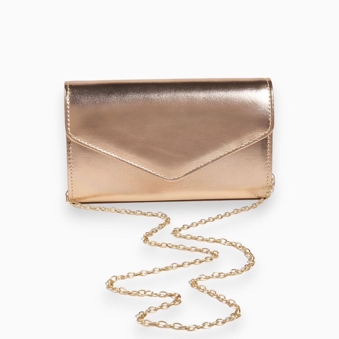 EleganceClutch – Modieuze Ruches Clutch Tas