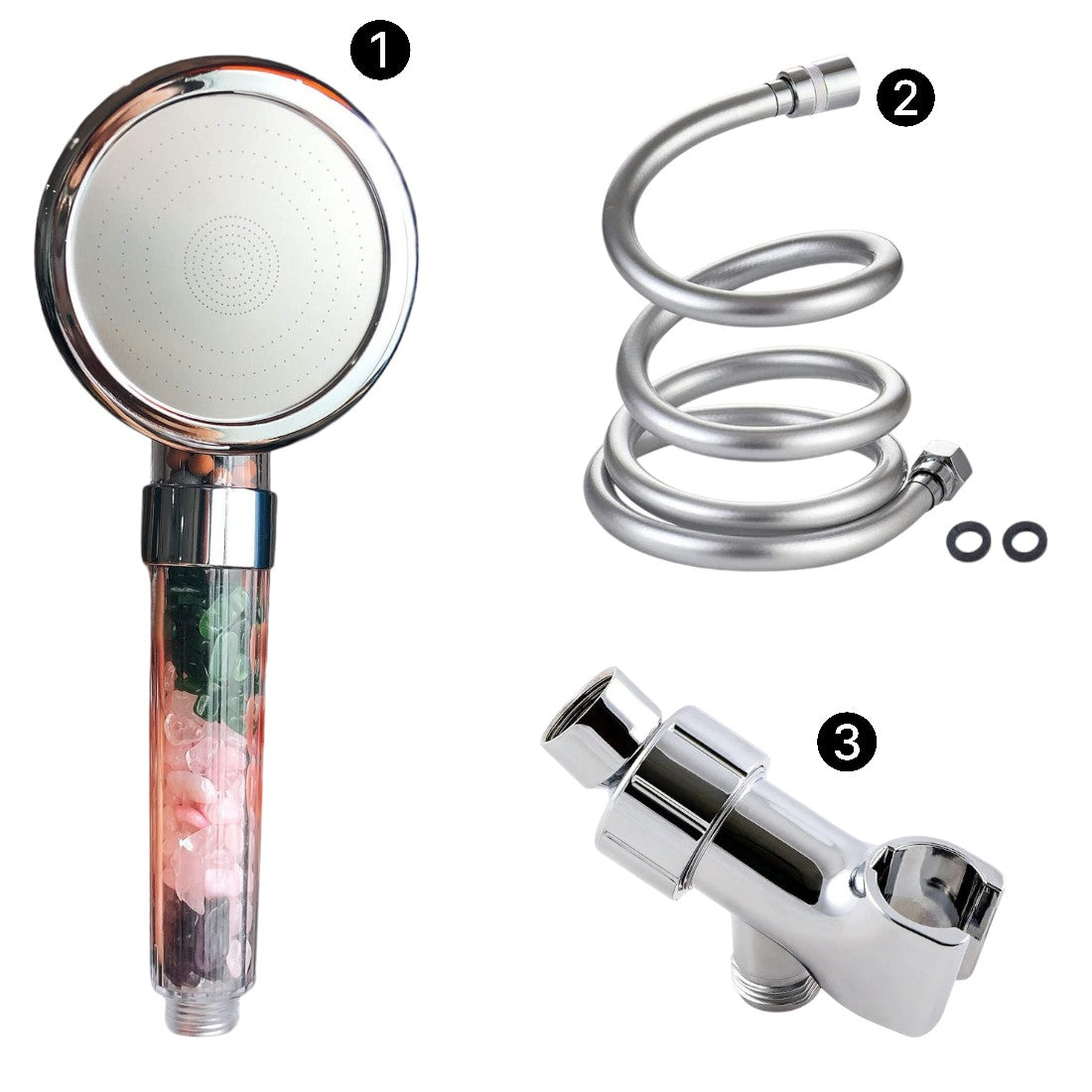 AquaPure – Luxe Douchekop met Mineraalfilter