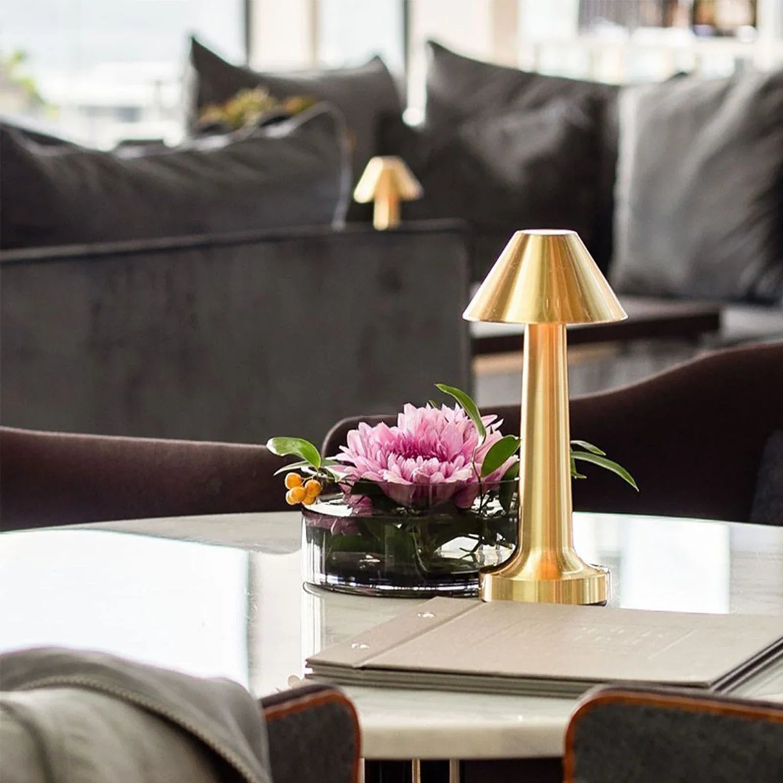 Minima Bureau Lamp - Elegante Draadloze LED Bureau Lamp voor een Moderne Sfeer