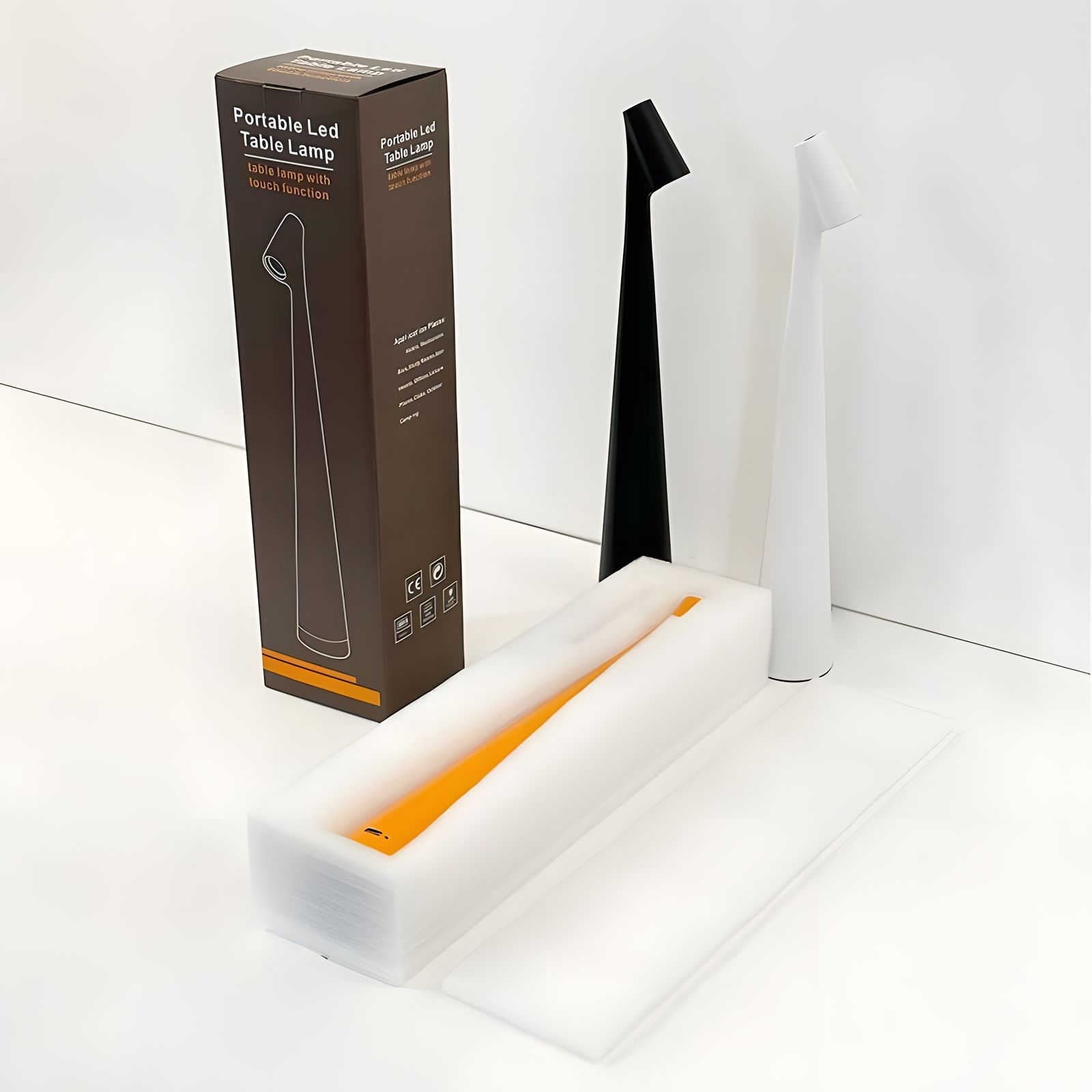 LunaSlim – Elegante Draadloze Tafellamp met Verstelbare Verlichting