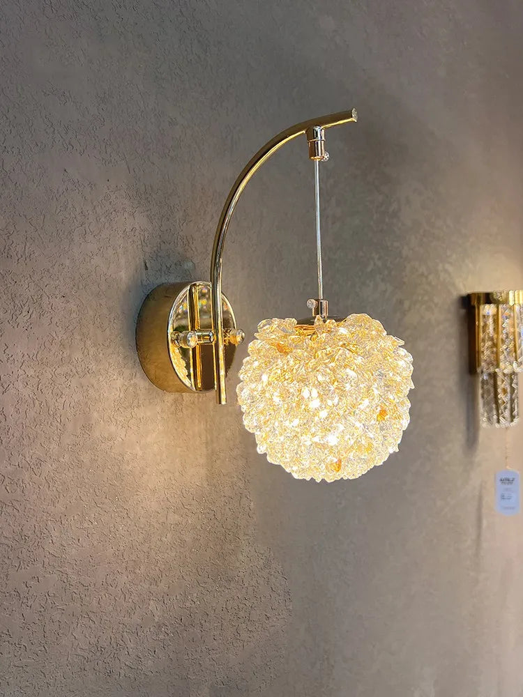 Luxe Wandlamp van Kristal - Verfijnde Verlichting voor Jouw Interieur