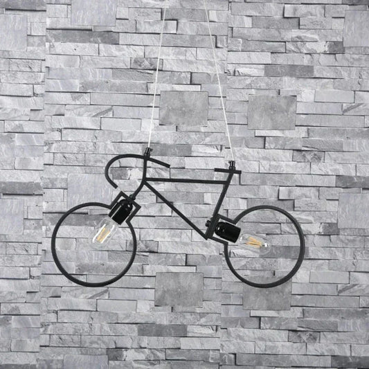 BikeGlow – Stijlvolle LED Hanglamp voor Fietsfanaten