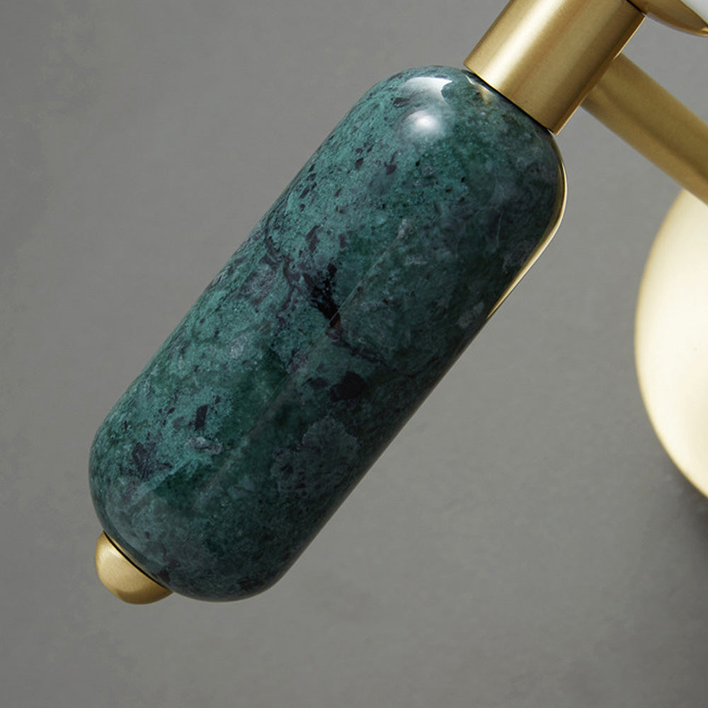 Luminous Stone - Stijlvolle Marmeren Bed- en Wandlamp
