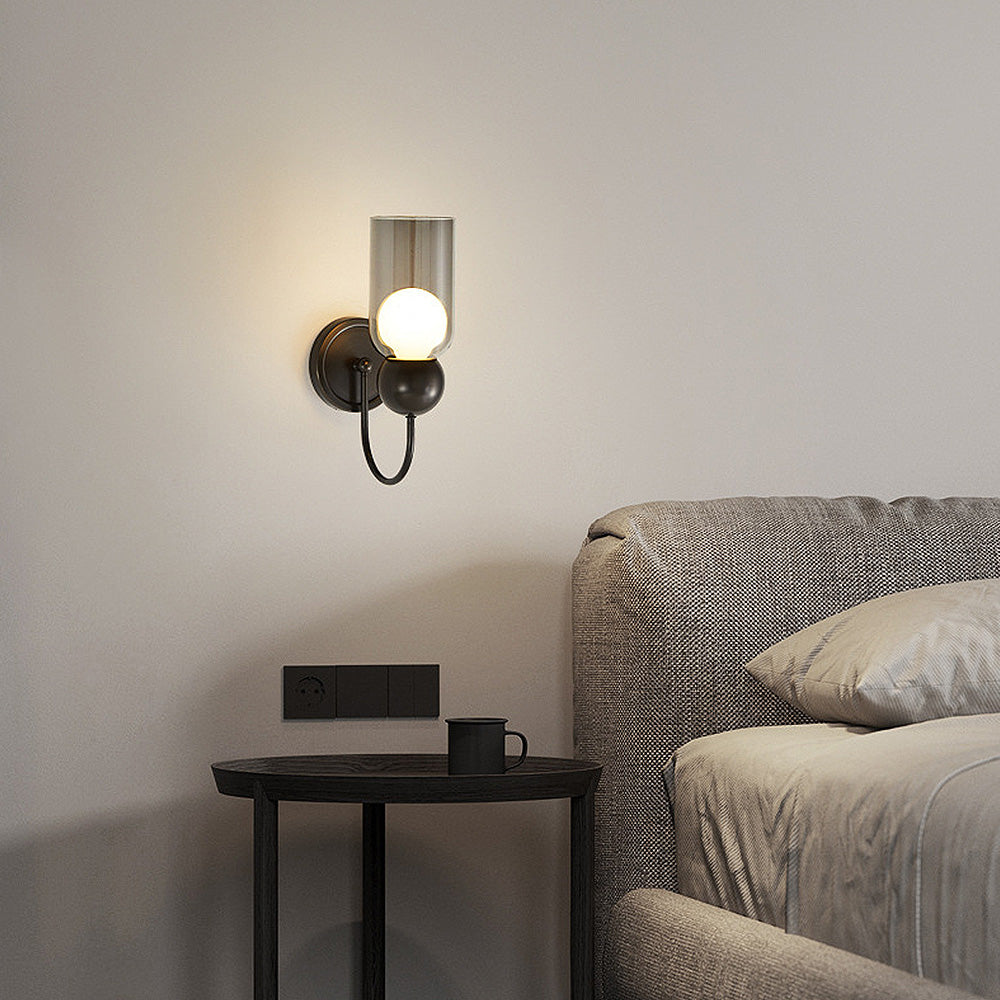 GlowFlare - Scandinavische Transparante Wandlamp voor Interieur