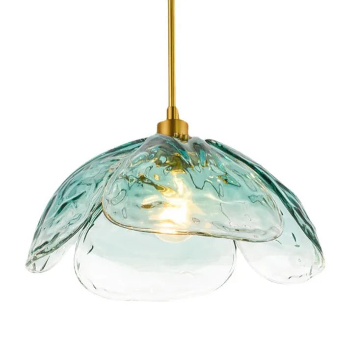 FleurChic Plafondlamp - Unieke Bloemvormige Hanglamp voor een Warme Sfeer